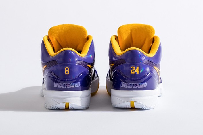 Undefeated Nike Kobe 4 Protro Lakers